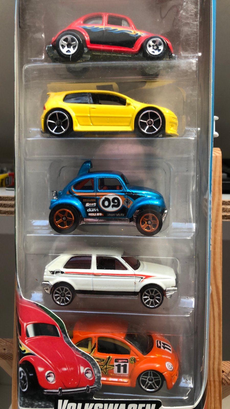 9 Volkswagen 5 pack Hot Wheels Hotwheels VAVB nieuw, Ophalen of Verzenden, Nieuw, Auto