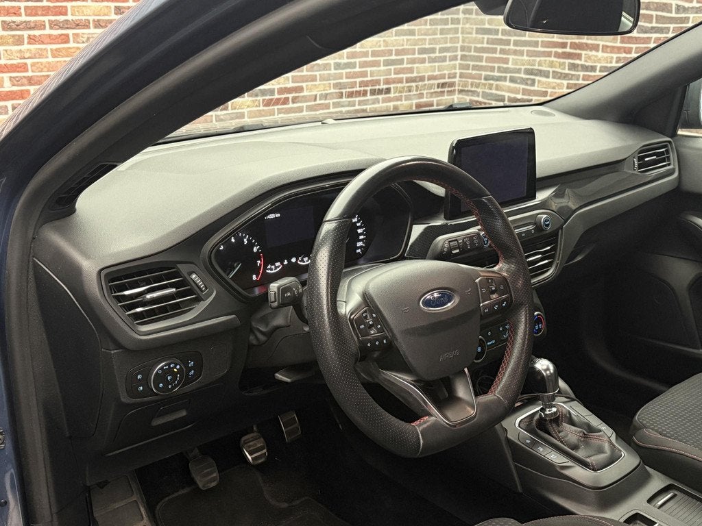Ford Focus 1.0 EcoBoost ST Line Business AppleCarplay Cruise, Gebruikt, Euro 6, Blauw, Bedrijf