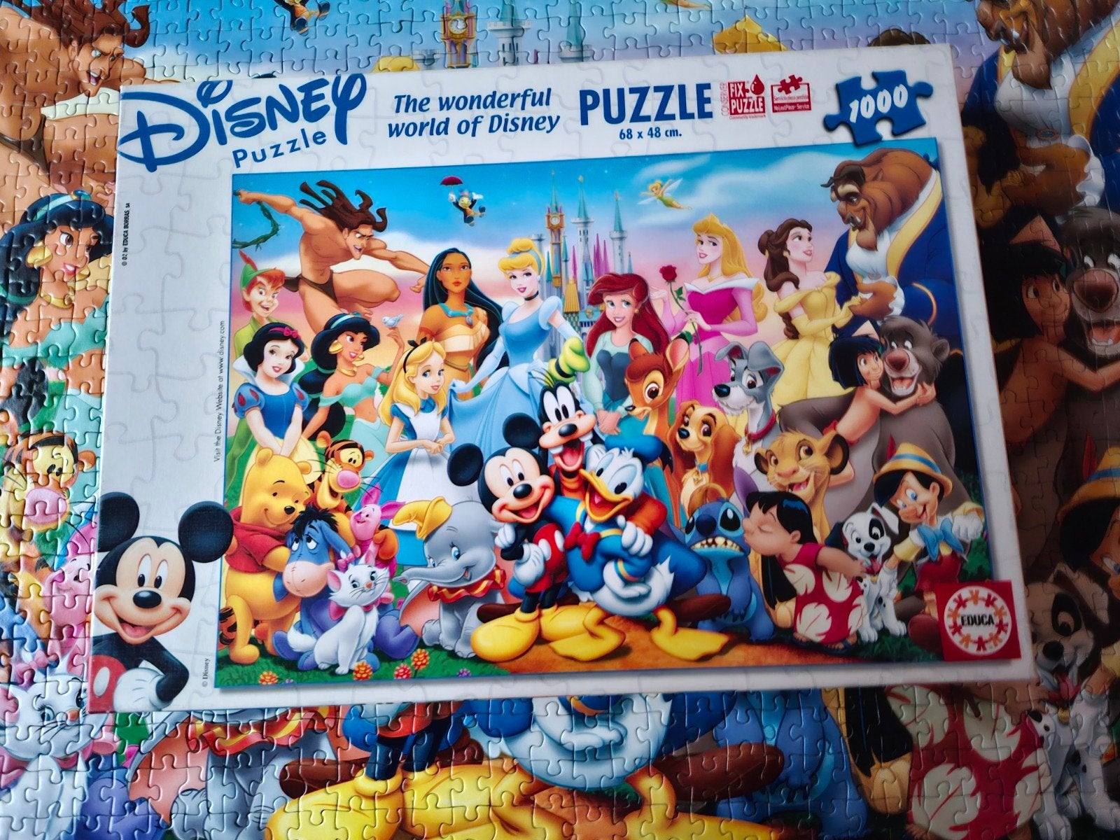 Disney, Ophalen of Verzenden, 500 t/m 1500 stukjes, Zo goed als nieuw