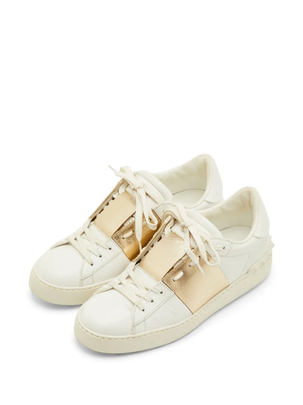 Valentino sneakers schoenen nieuw 36 wit goud designer, Wit, Nieuw, Ophalen of Verzenden, Sneakers of Gympen