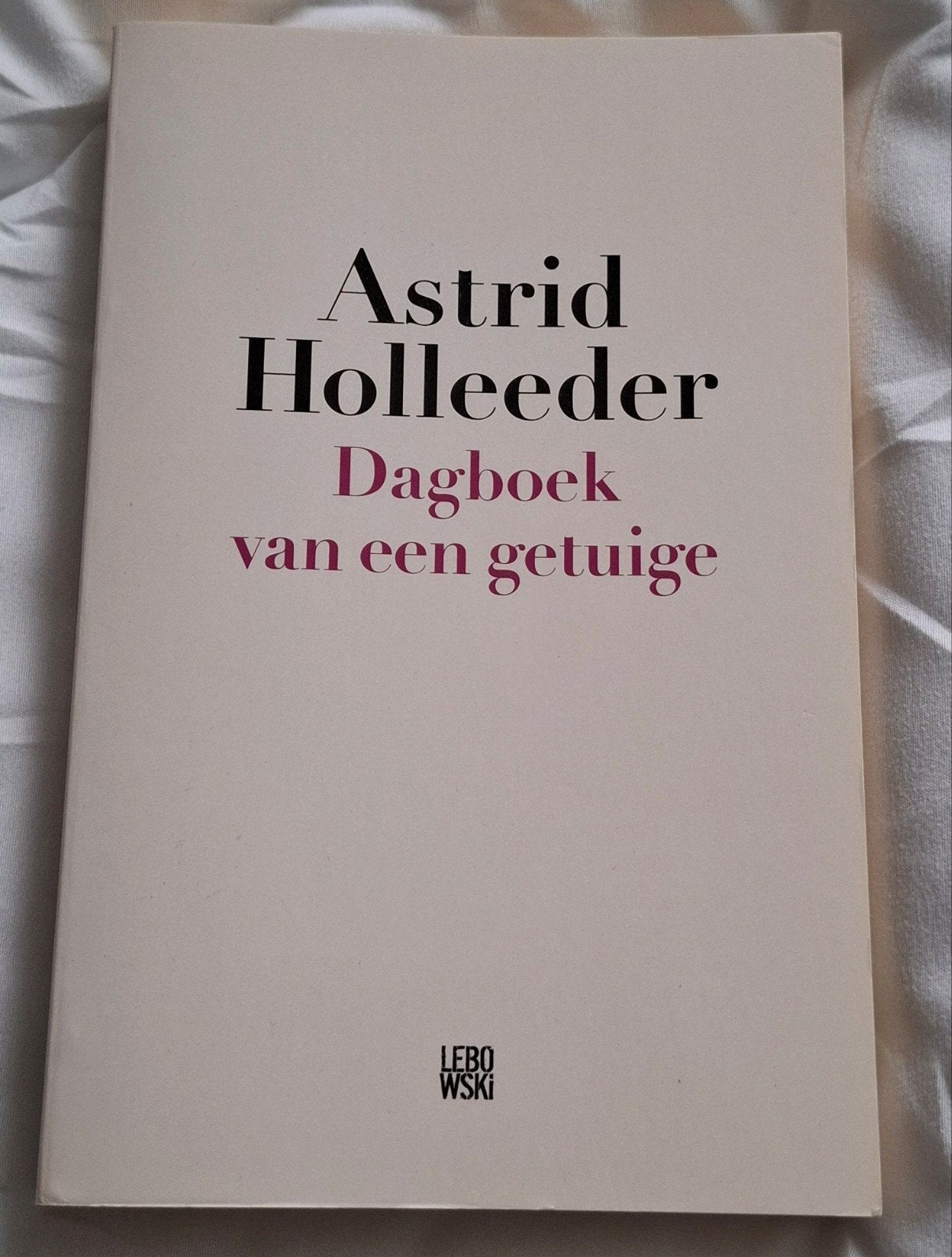 dagboek van een getuige - Astrid Holleerder, Ophalen, Zo goed als nieuw, Film, Tv en Media, Astrid Holleeder