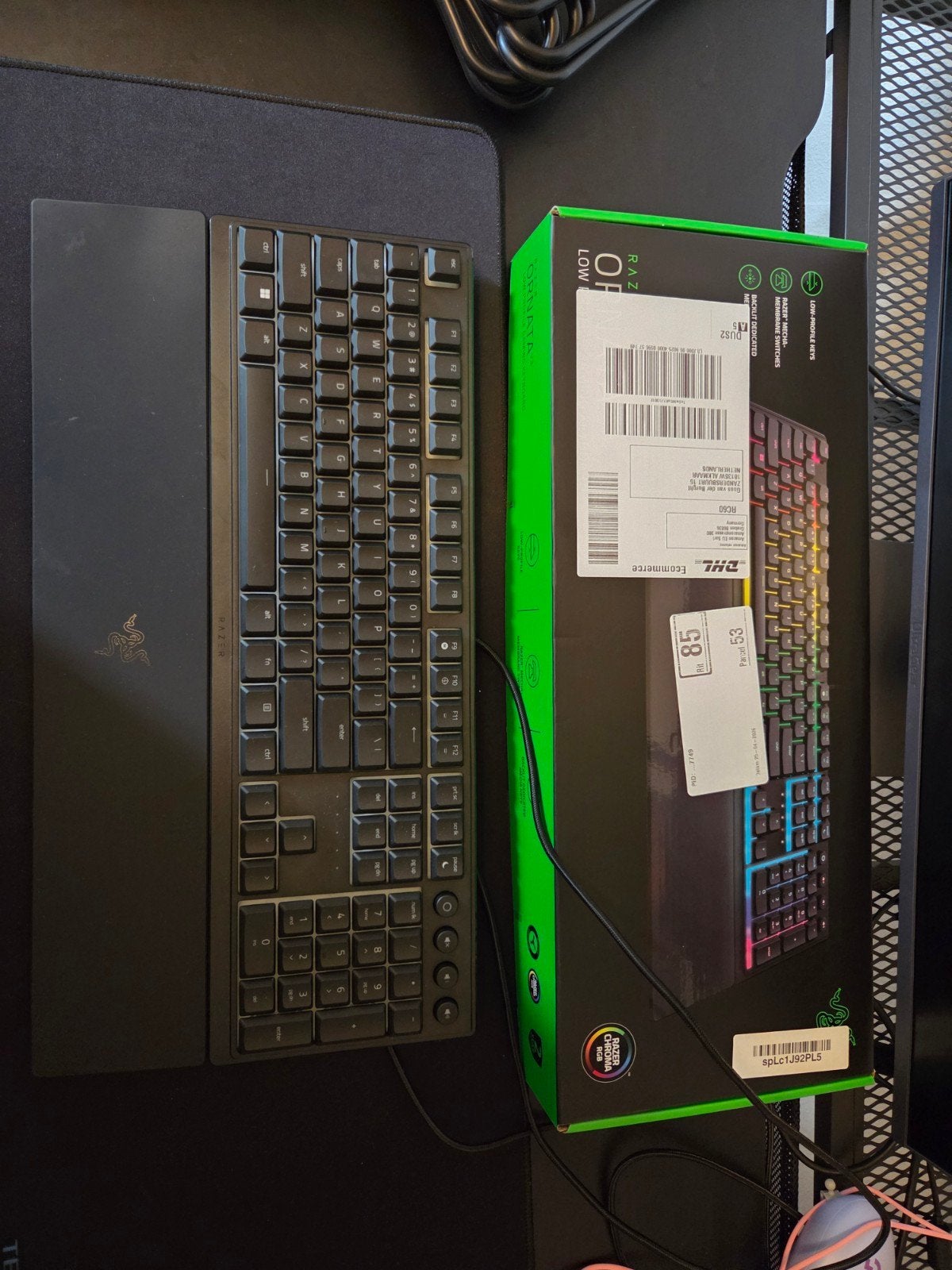 Razer Ornata V3 X Gaming Toetsenbord ( 3 maanden oud), Computers en Software, Toetsenborden, Ophalen, Verlichte toetsen, Zo goed als nieuw