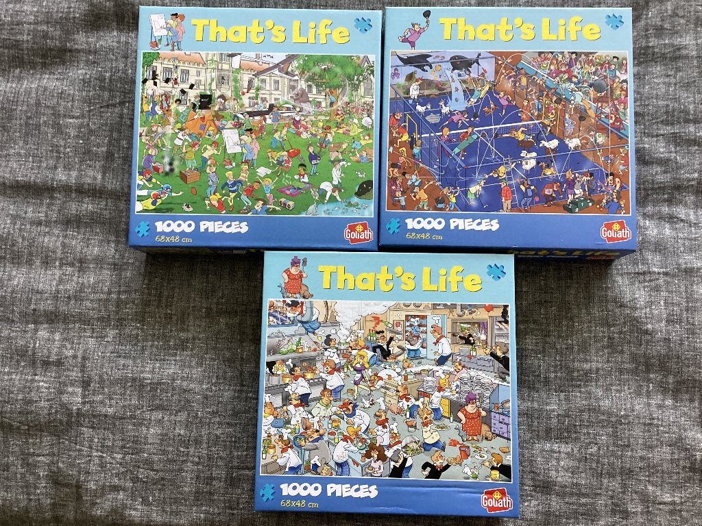 Legpuzzels That’s Life, Ophalen of Verzenden, 500 t/m 1500 stukjes, Zo goed als nieuw