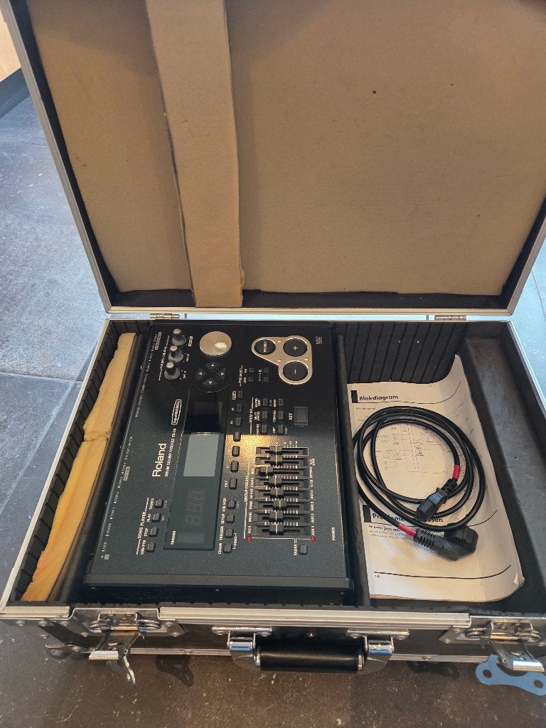 Roland TD 30 drumcomputer met koffer, Muziek en Instrumenten, Ophalen, Gebruikt, Roland