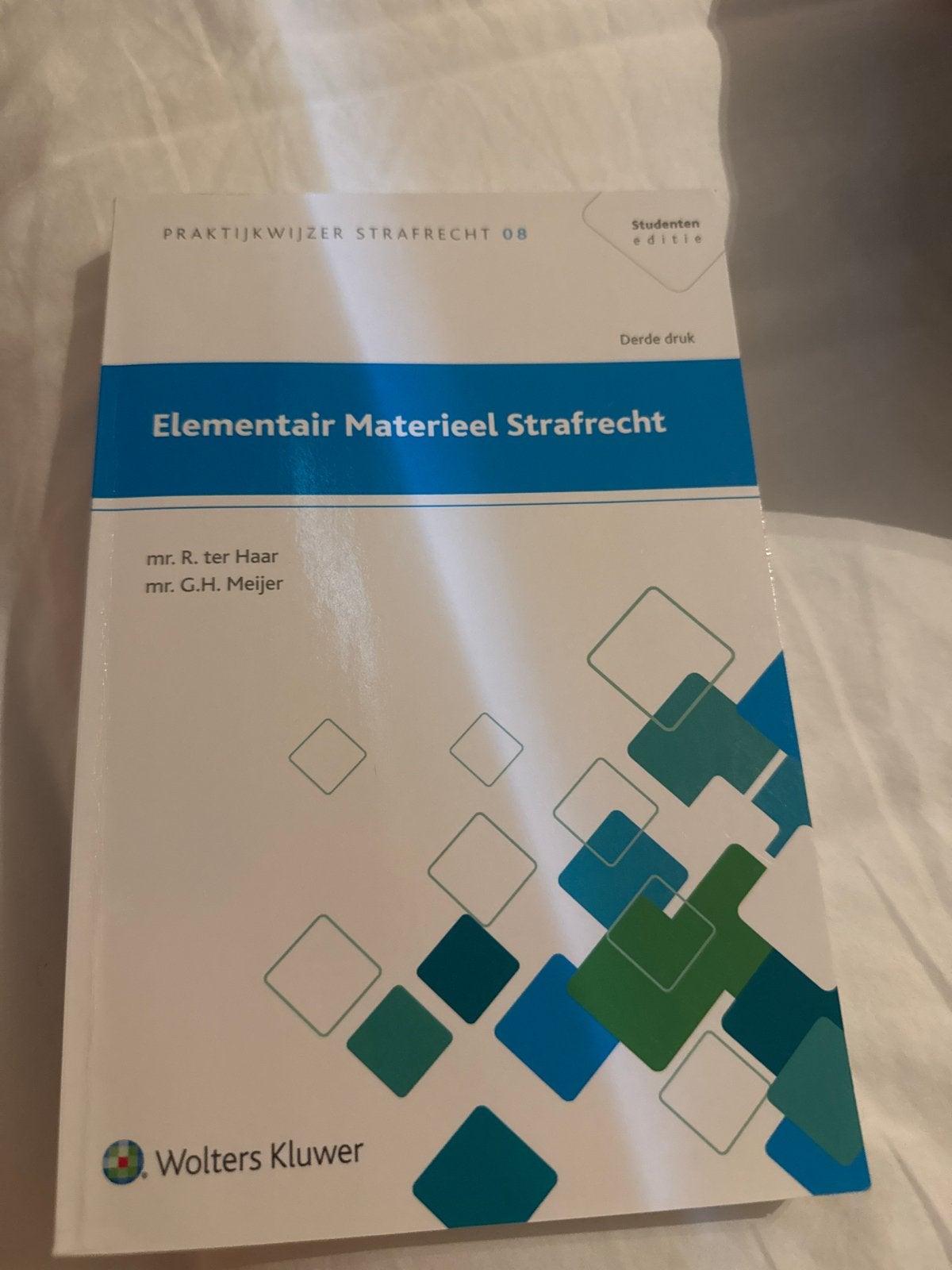 Elementair Materieel Strafrecht - Praktijkwijzer Strafrecht, Boeken, Studieboeken en Cursussen, Ophalen of Verzenden, Gamma, Zo goed als nieuw