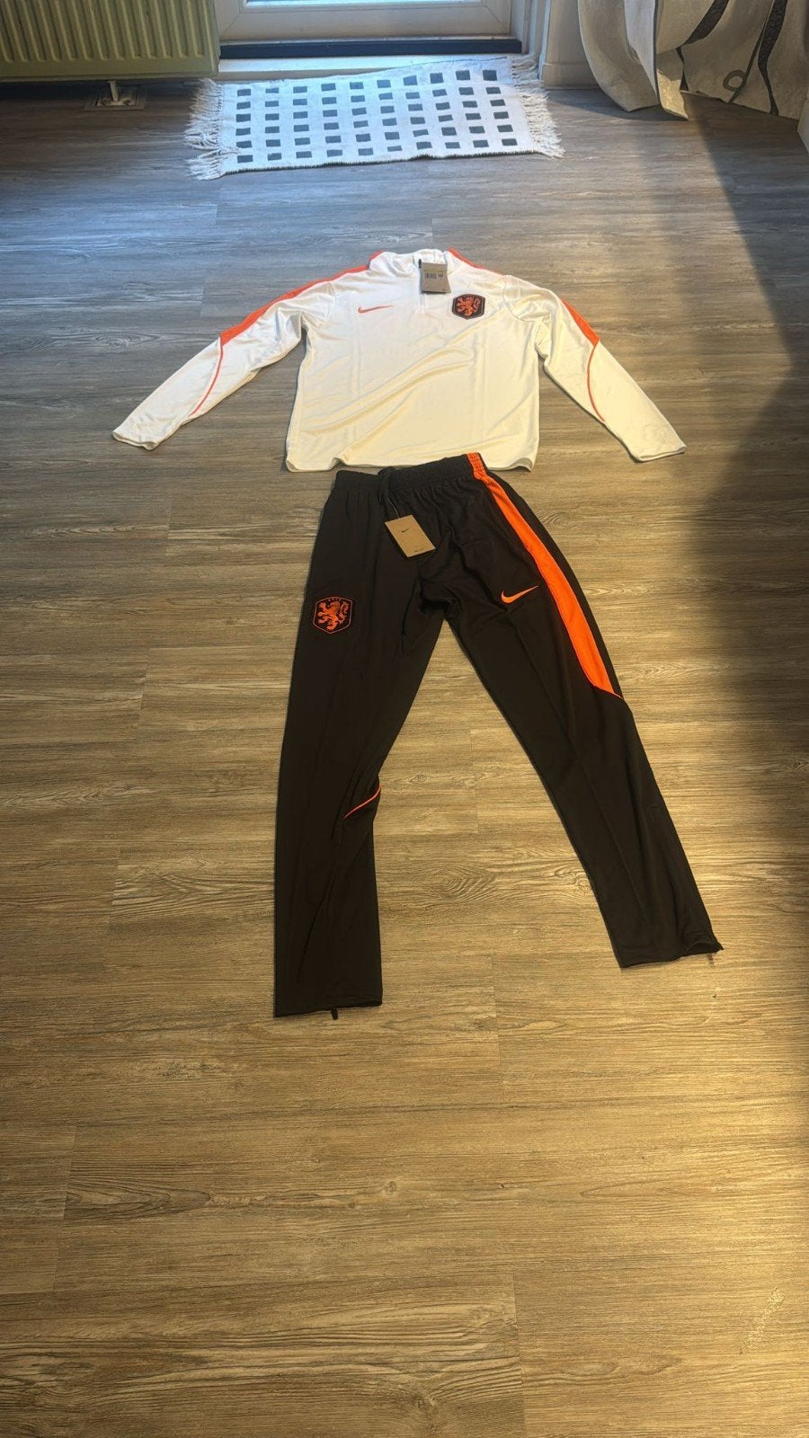 Nike Oranje Trainingspak Nederland Maat S, Kleding | Heren, Meerkleurig, Nike, Nieuw, Ophalen of Verzenden