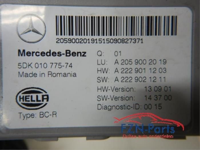 Comfort Module Mercedes C-Klasse (22733367), Ophalen of Verzenden, Gebruikt
