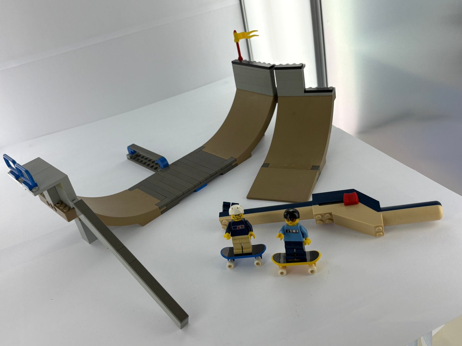 LEGO 3537 Skateboard Vert Park Challenge - Compleet, Gebruikt, Lego, Ophalen of Verzenden, Complete set