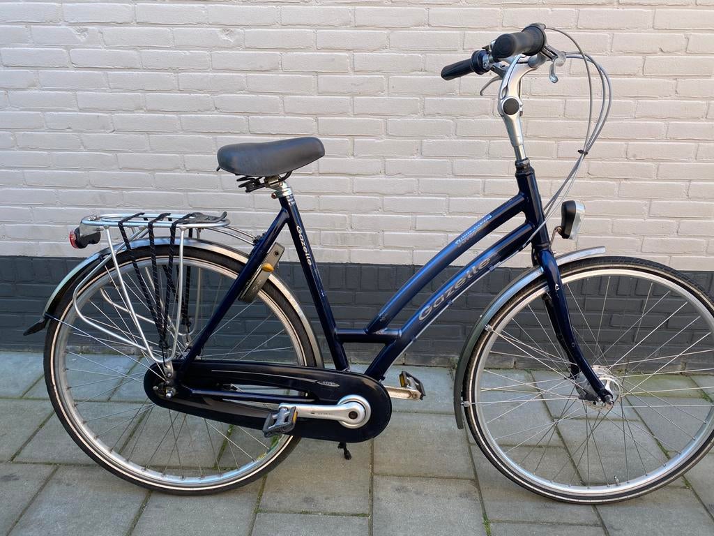 Gazelle Davos, Fietsen en Brommers, Fietsen | Dames | Damesfietsen, Ophalen, Versnellingen, 56 cm of meer, Zo goed als nieuw