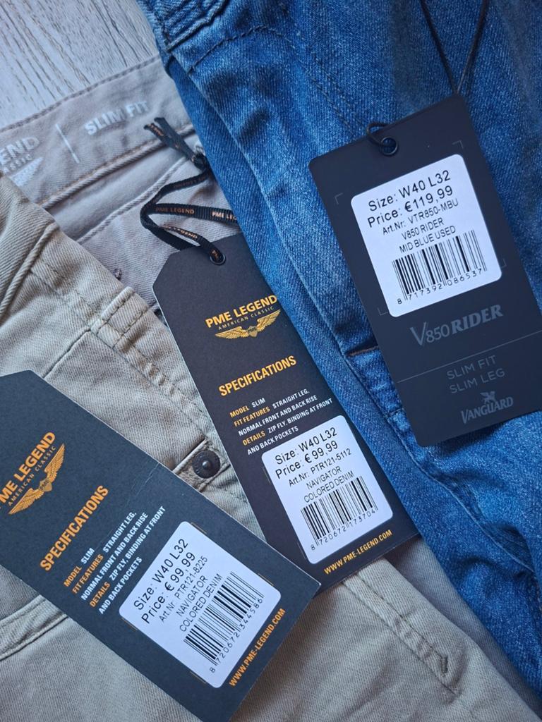 3x PME Legend/VANGUARD jeans W40 L32 **Voordeeldeal**, Ophalen of Verzenden, Nieuw, W40 - W42 (confectie 56/58), Pme Legend