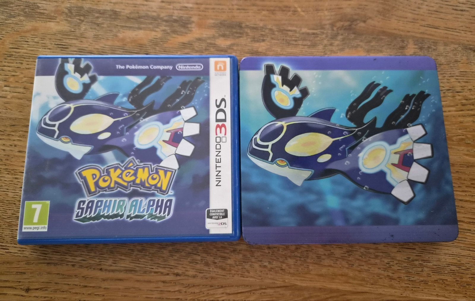 Pokémon Sapphire Alpha Nintendo 3DS met Steelbook, Online, 1 speler, Ophalen of Verzenden, Zo goed als nieuw