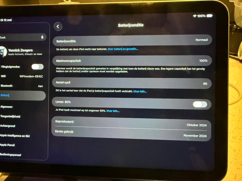 Ipad Mini 7 (17 pro), Ophalen, Zo goed als nieuw, 8 inch, Apple iPad