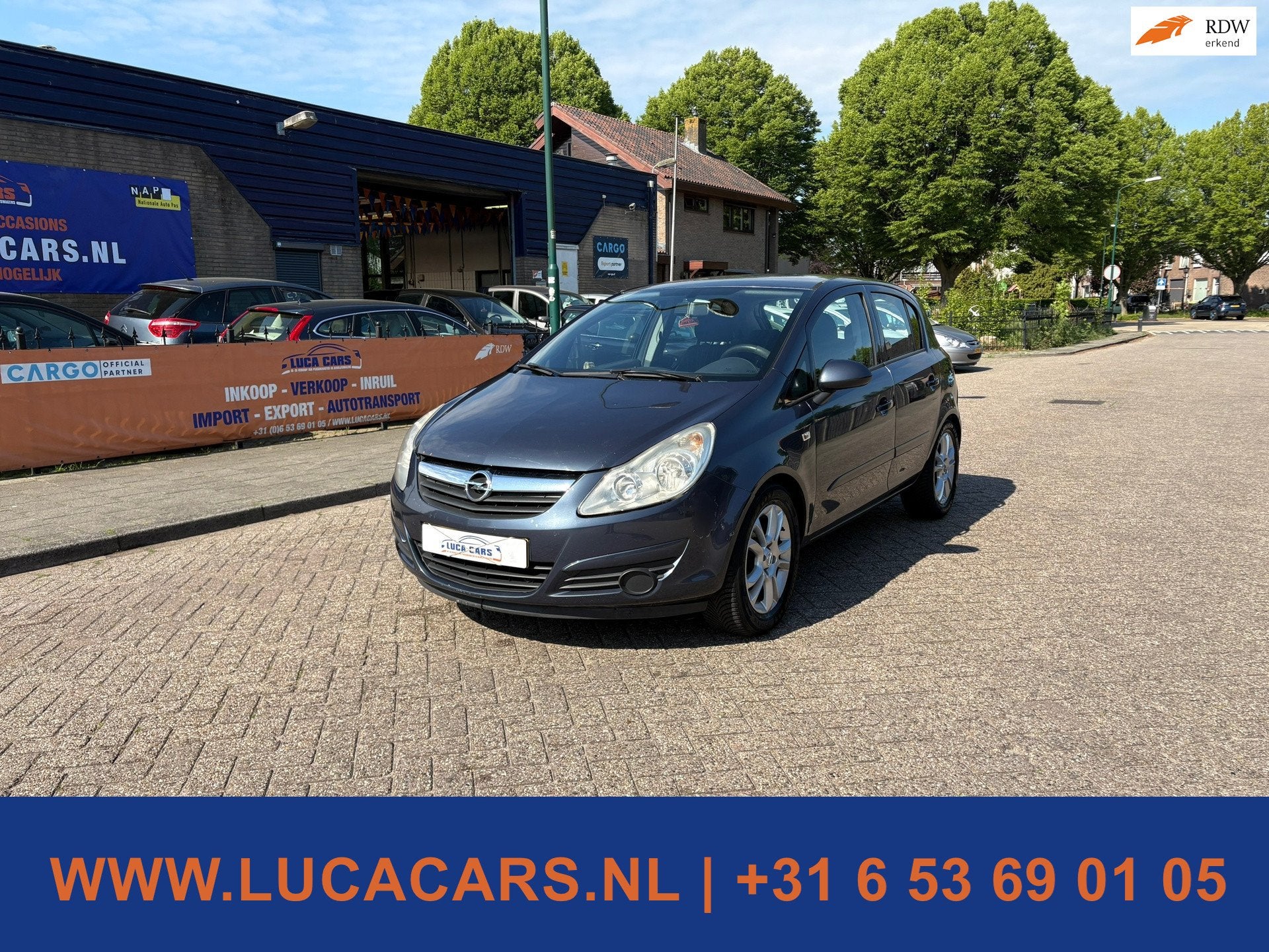 Opel Corsa 1.2-16V Essentia NIEUWE APK!, Auto's, Voorwielaandrijving, Gebruikt, 4 cilinders, Blauw