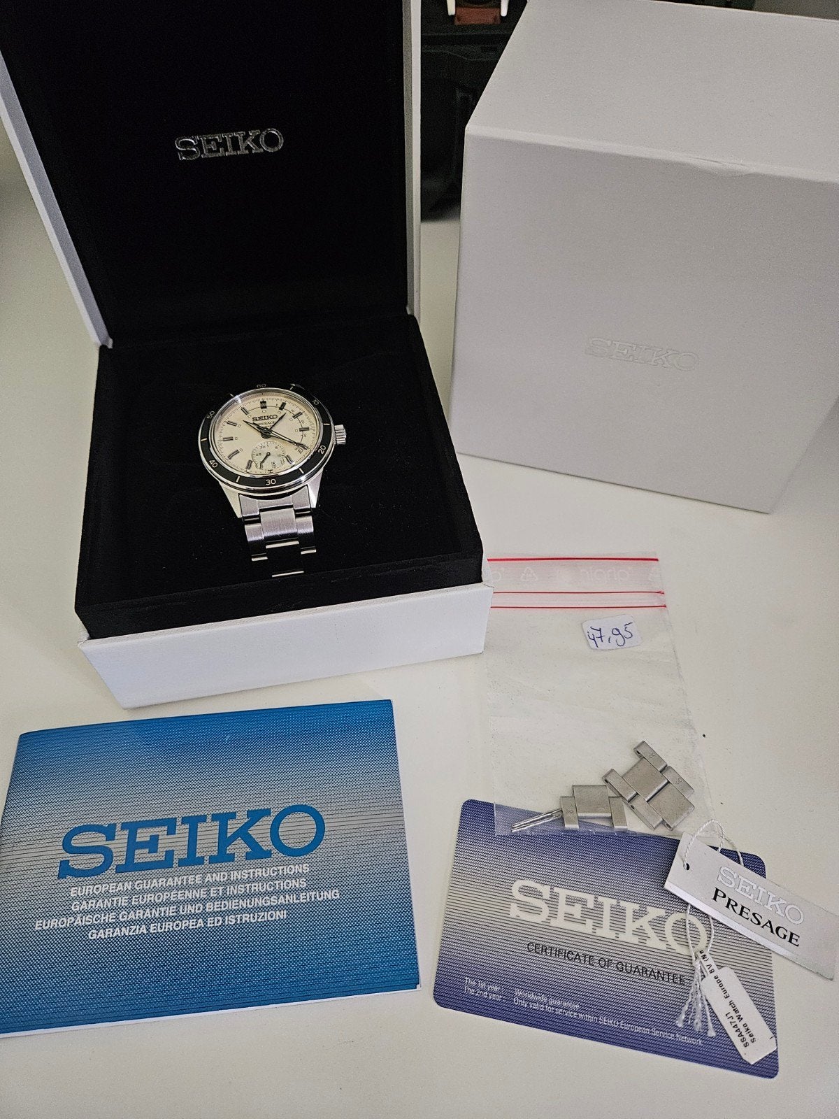 Seiko Presage Style60's full set, Ophalen of Verzenden