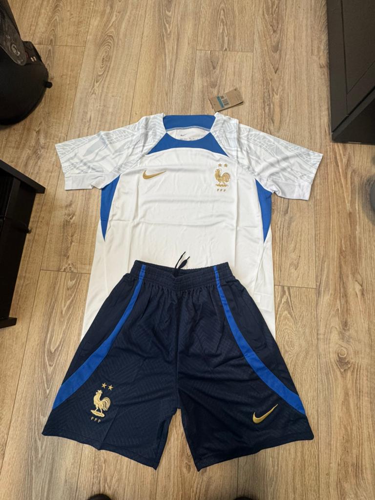 Gloednieuw Frankrijk FFF Trainingspak, Maat 48/50 (M), Wit, Nieuw, Ophalen of Verzenden