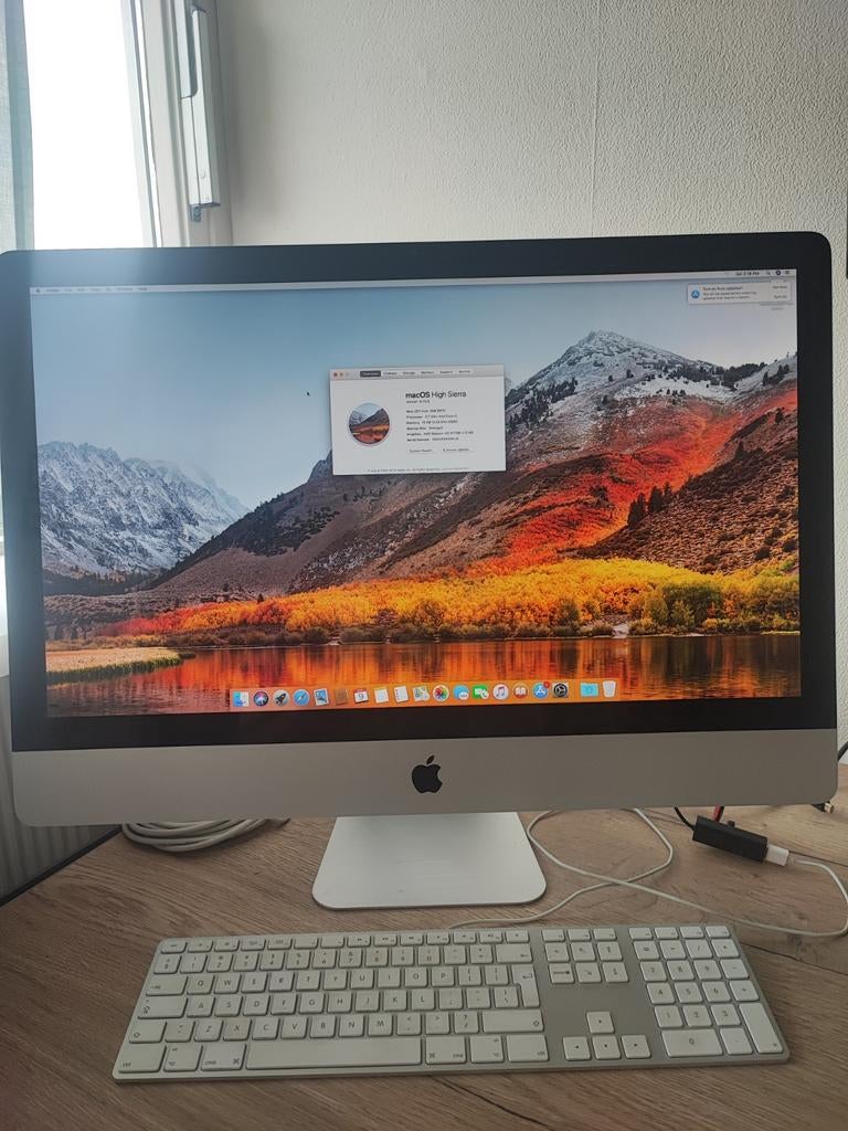 iMac 27 inch i5 2.7 GHz 16 GB RAM 2TB opslag, Computers en Software, Apple Desktops, Ophalen