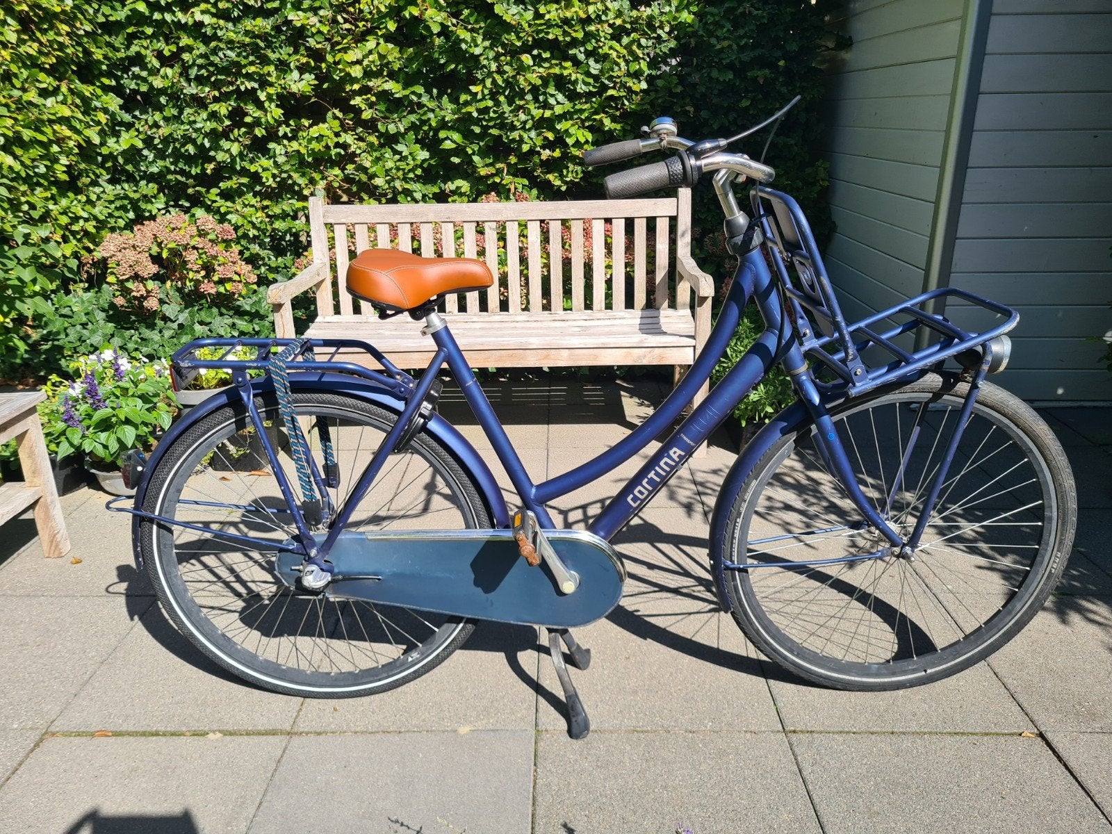 T.k.cortina u4 met versn transportfiets omafiets pickup oma, Gebruikt, Versnellingen, 56 cm of meer, Ophalen
