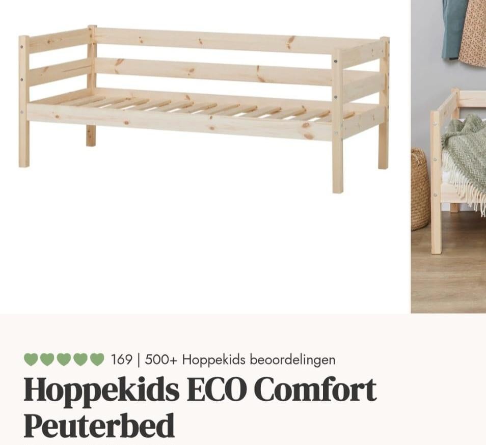 Peuterbed 70x160, Kinderen en Baby's, Kinderkamer | Bedden, Gebruikt, 140 tot 160 cm, 70 tot 85 cm, Matras, Ophalen