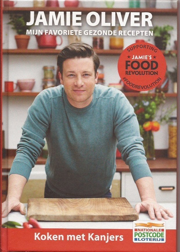 Jamie Oliver Koken met Kanjers, Voorgerechten en Soepen, Ophalen of Verzenden, Zo goed als nieuw, Jamie Oliver