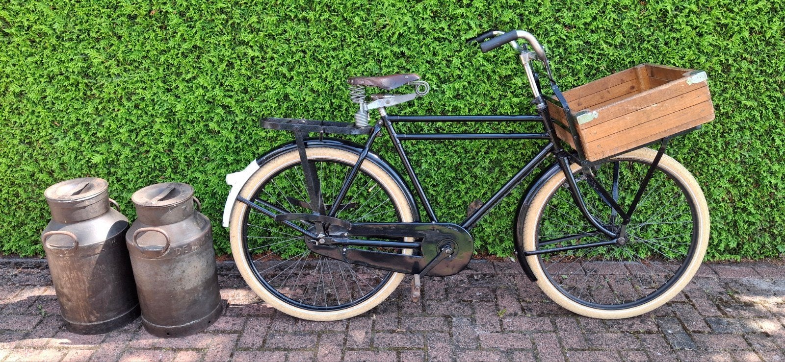 Nette gazelle transportfiets jaren 50 28 inch, Fietsen en Brommers, Fietsen | Oldtimers, Ophalen