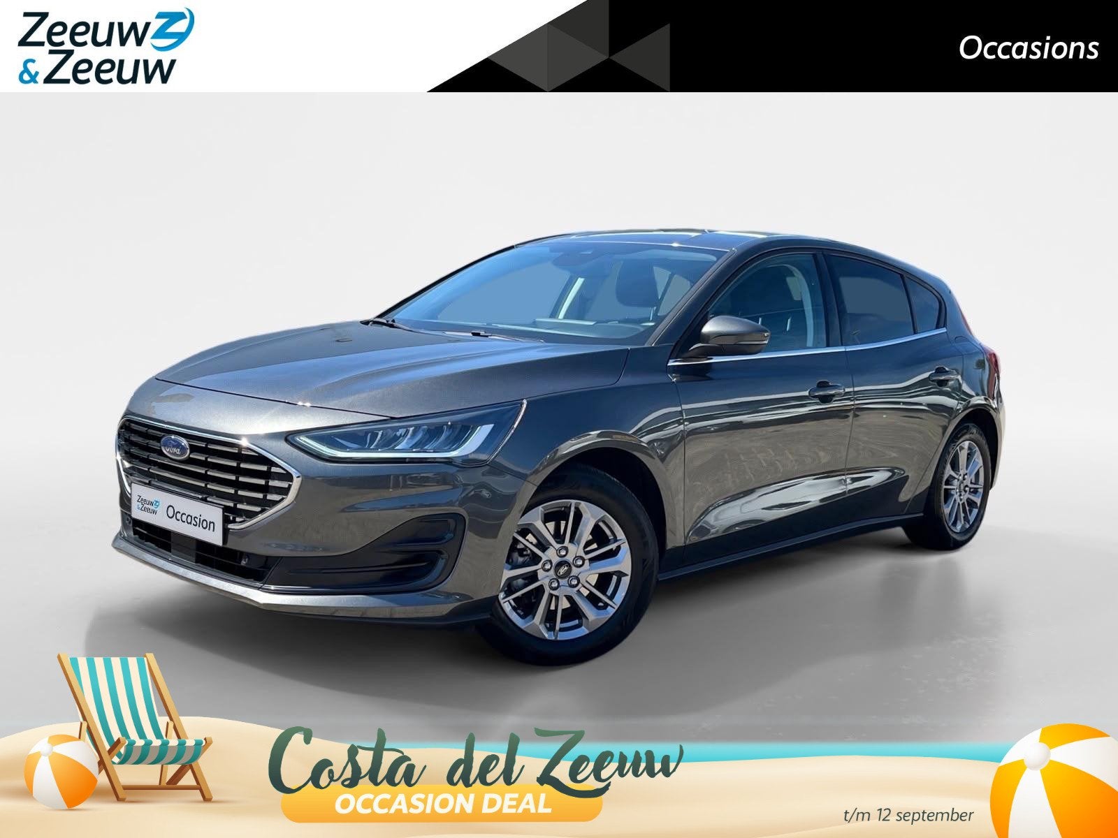 Ford Focus 1.0 EcoBoost Hybrid Titanium |, Auto's, Ford, 12 maanden, Origineel Nederlands, Bedrijf, Handgeschakeld