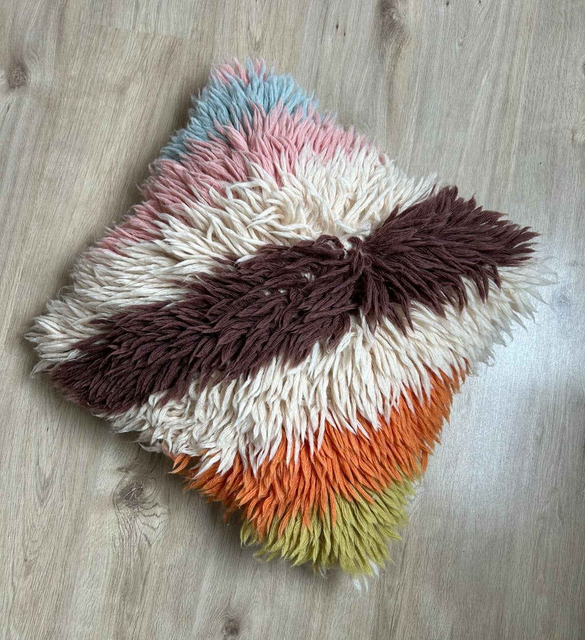 Prachtig HKliving sierkussen 55 x 55 cm., Ophalen, Zo goed als nieuw, Overige kleuren, Vierkant