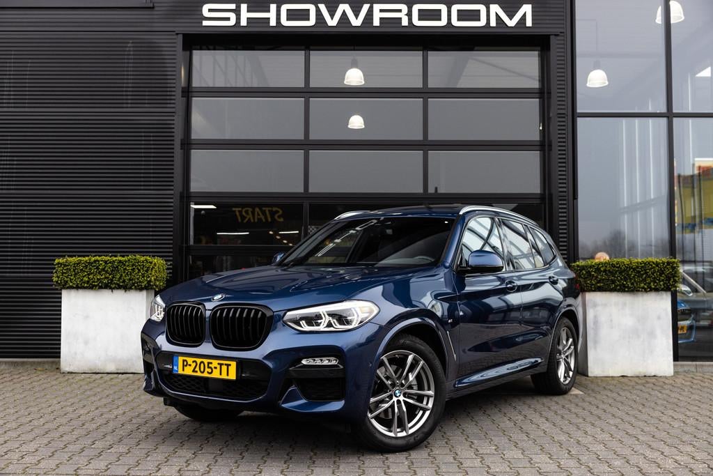 BMW X3 XDrive20d, 190 PK, Pano, Harman & Kardon, Camera!, Auto's, BMW, Automaat, Adaptive Cruise Control, 2000 kg, Blauw
