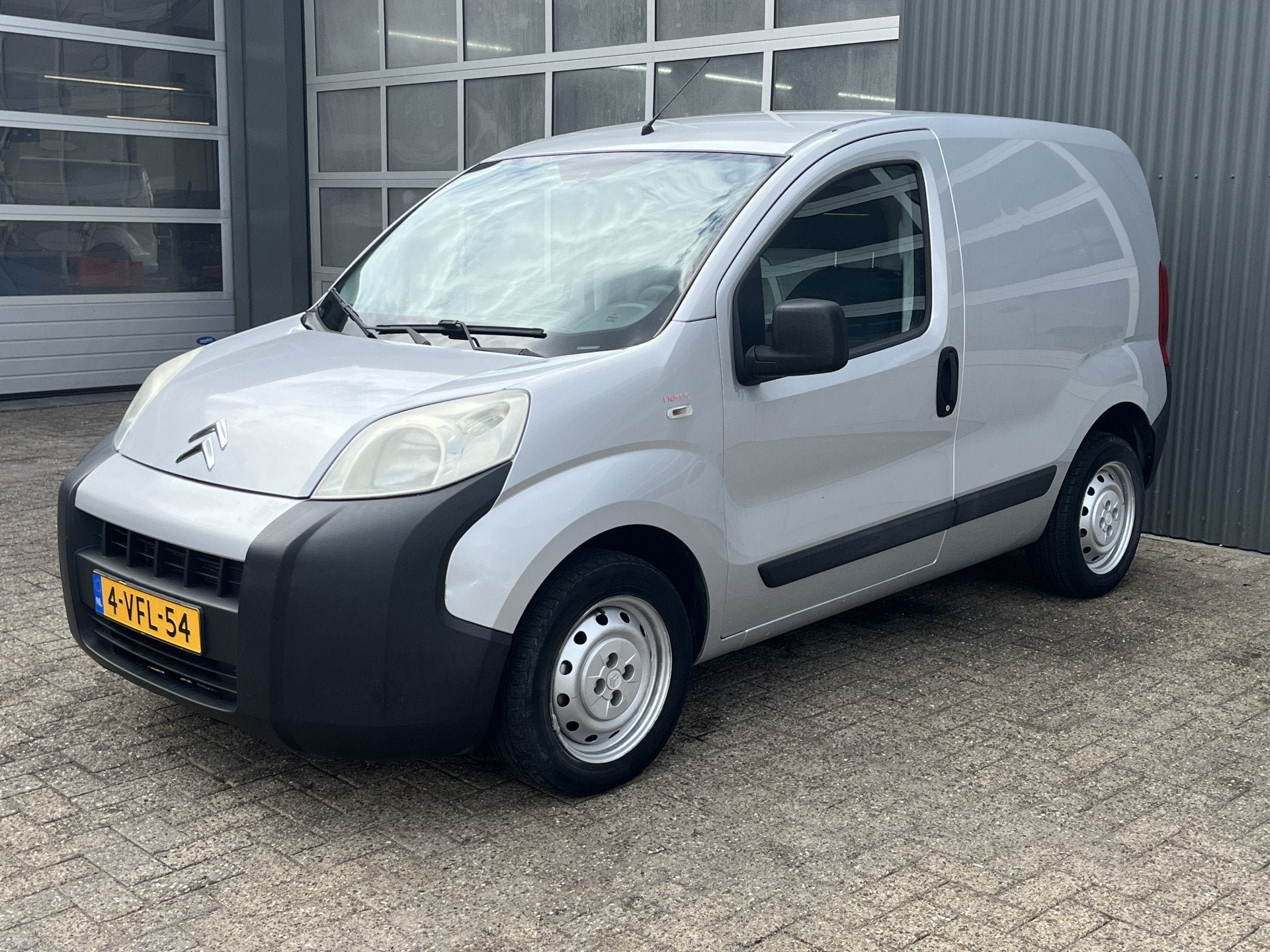 Citroën Nemo 1.4 Benzine en Lpg Btw vrij! Airco Trekhaak 60, Auto's, Bestelauto's, Voorwielaandrijving, Euro 5, Stof, Zwart