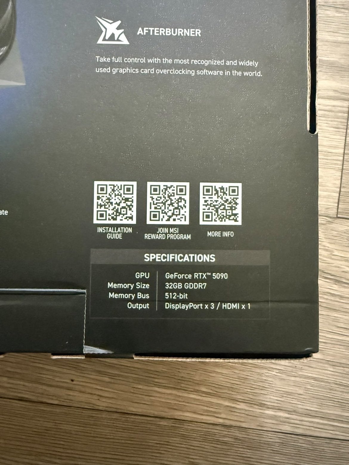 MSI GeForce RTX 5090 Gaming Trio OC Edition - Nieuw, DisplayPort, Nieuw, Ophalen of Verzenden, PCI-Express 5