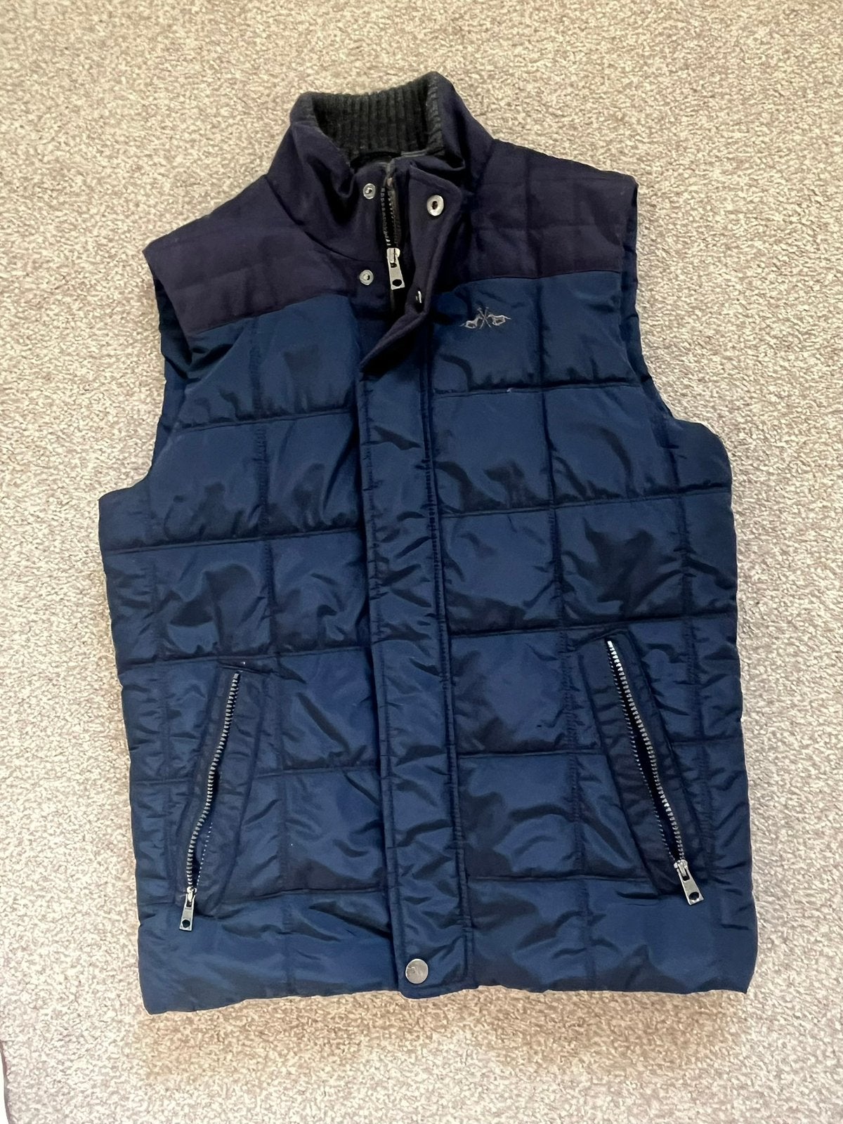 HV Society bodywarmer maat M, Ophalen of Verzenden, Zo goed als nieuw, Maat 52/54 (L), Blauw