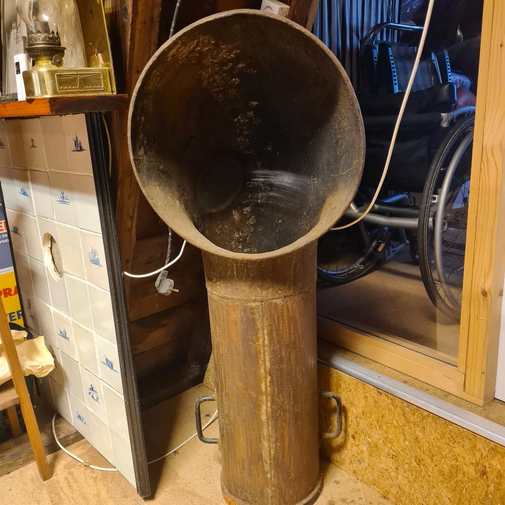 TITANNIC scheeps dorade  /  luchthapper, Huis en Inrichting, Ophalen, Gebruikt, Bruin, Metaal