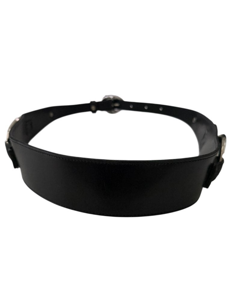 Karen Millen riem 85, Verzenden, Zwart, Zo goed als nieuw, Boven de knie