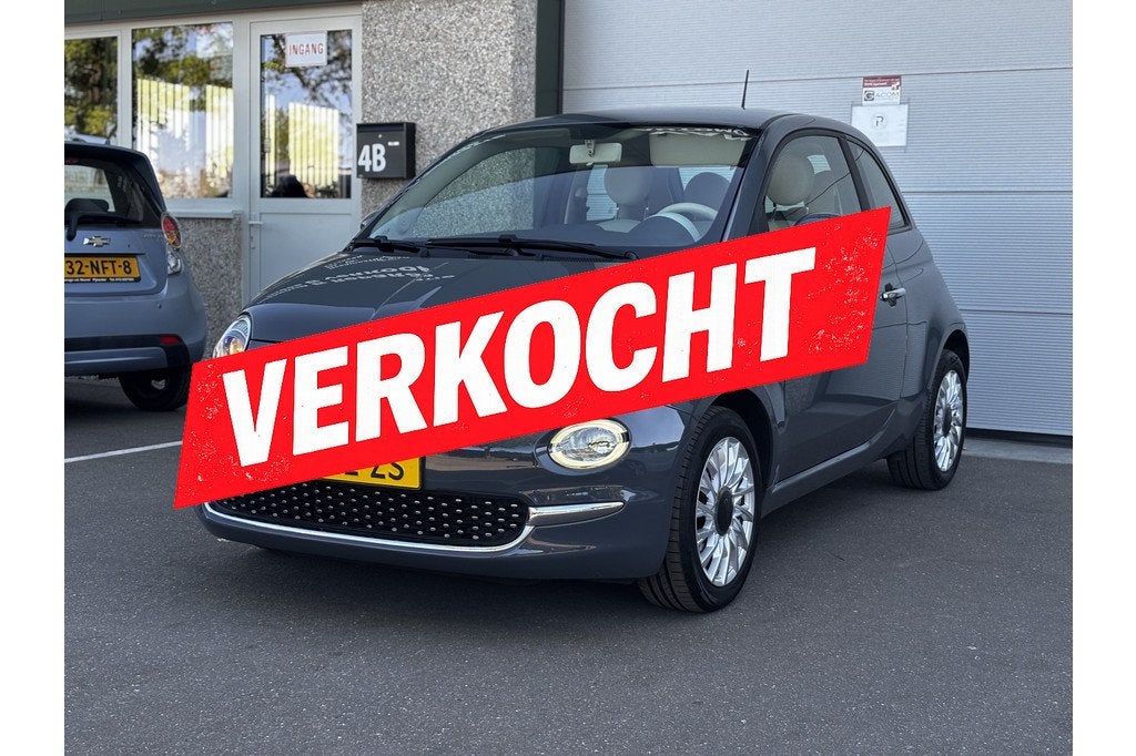 Fiat 500 1.0 Hybrid Lounge Nap Led Airco Cruise Carplay, Auto's, Fiat, Bedrijf, Te koop, ABS, Airbags, Airconditioning, Alarm