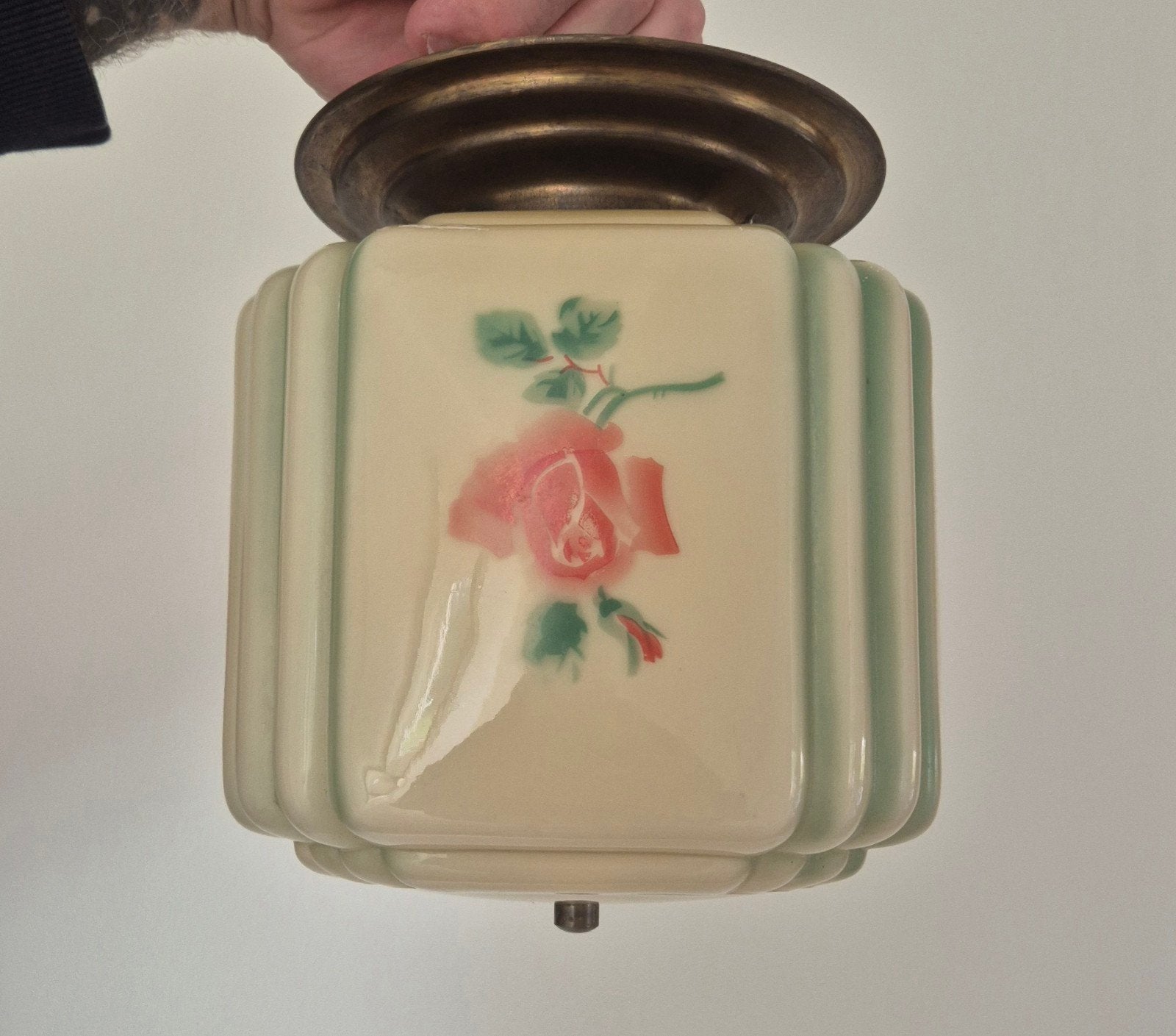 Antieke glazen lampen - Art Deco stijl, Ophalen