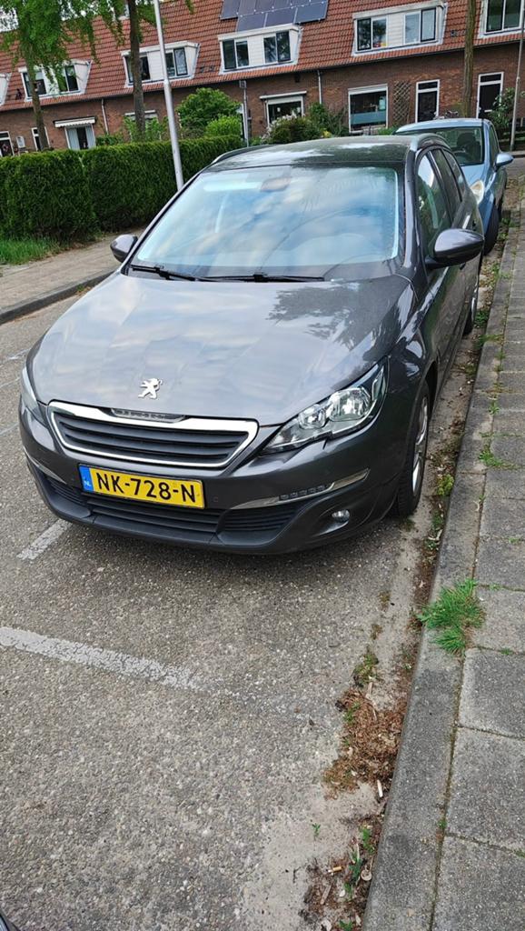 Peugeot 308 1.2 E-thp 81KW/110PK SW 2017 Grijs, Auto's, Voorwielaandrijving, 1199 cc, 1165 kg, Origineel Nederlands