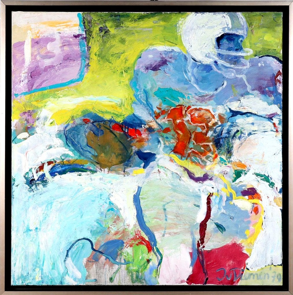 =JAN van DIEMEN (geb 1954) == 100 x 100 cm ==uit 1979=, Ophalen