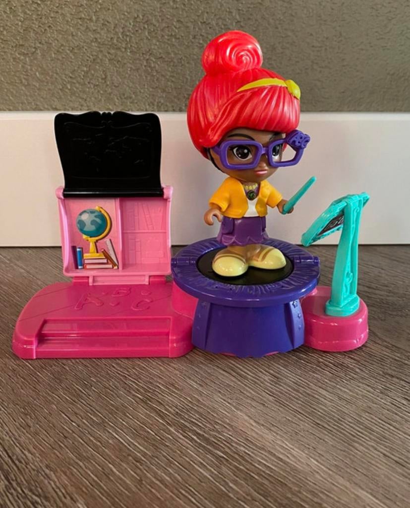 Vtech flipsies lexi schoolbord / trampoline speelset, Kinderen en Baby's, Speelgoed | Vtech, Ophalen of Verzenden, Zo goed als nieuw