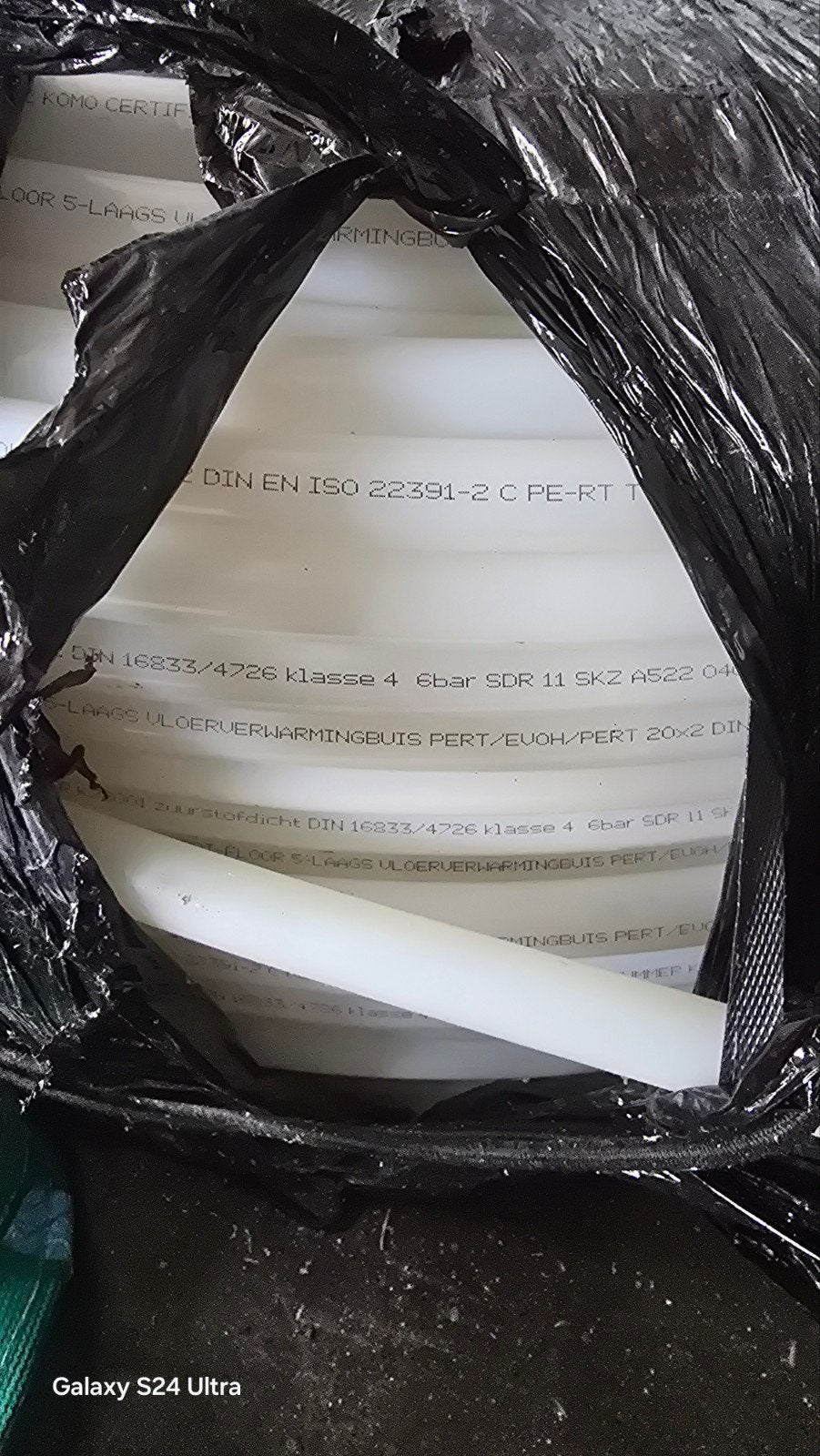 Vloerverwarmingsbuis PE-RT 20x2 DIN EN ISO 22391-2, Ophalen, Pvc, 6 meter of meer, Overige typen