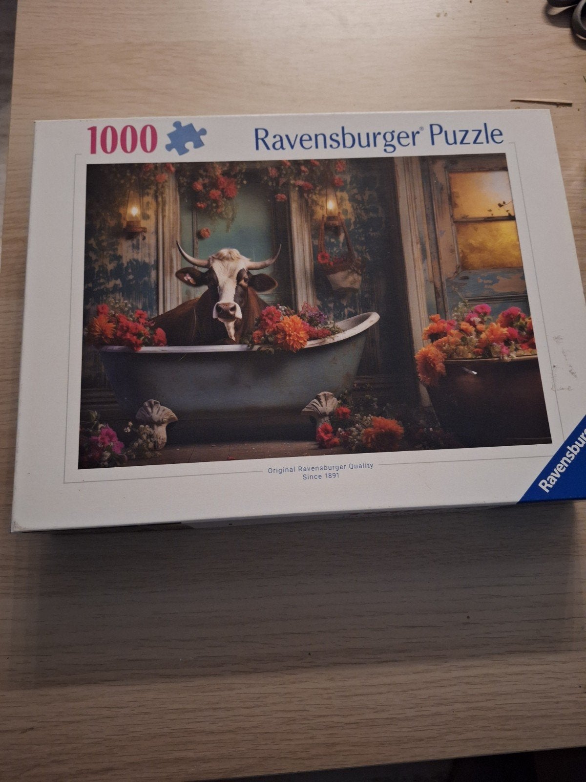Ravensburger puzzel 1000 stukjes, Hobby en Vrije tijd, Denksport en Puzzels, Ophalen of Verzenden, 500 t/m 1500 stukjes, Zo goed als nieuw