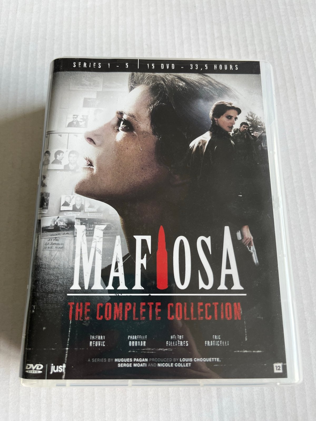 Mafiosa: The Complete Collection (Series 1-5) - 15 DVD, Gebruikt, Misdaad, Nederlands, Ophalen of Verzenden
