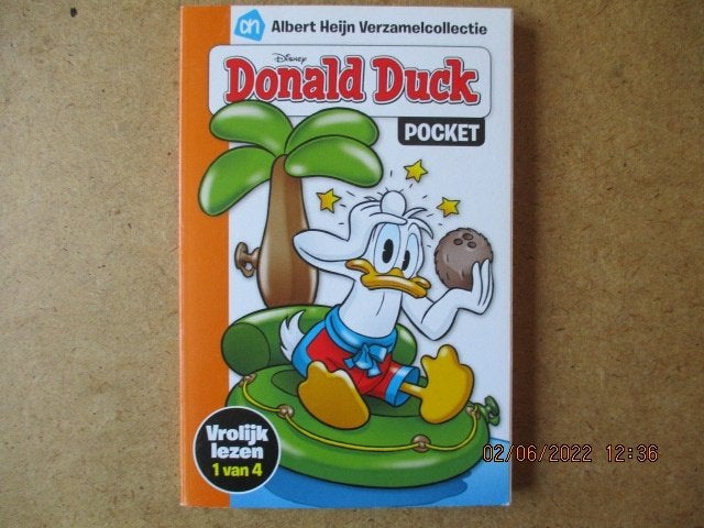 adv6639 ah donald duck pocket 1, Boeken, Eén stripboek, Ophalen, Gelezen