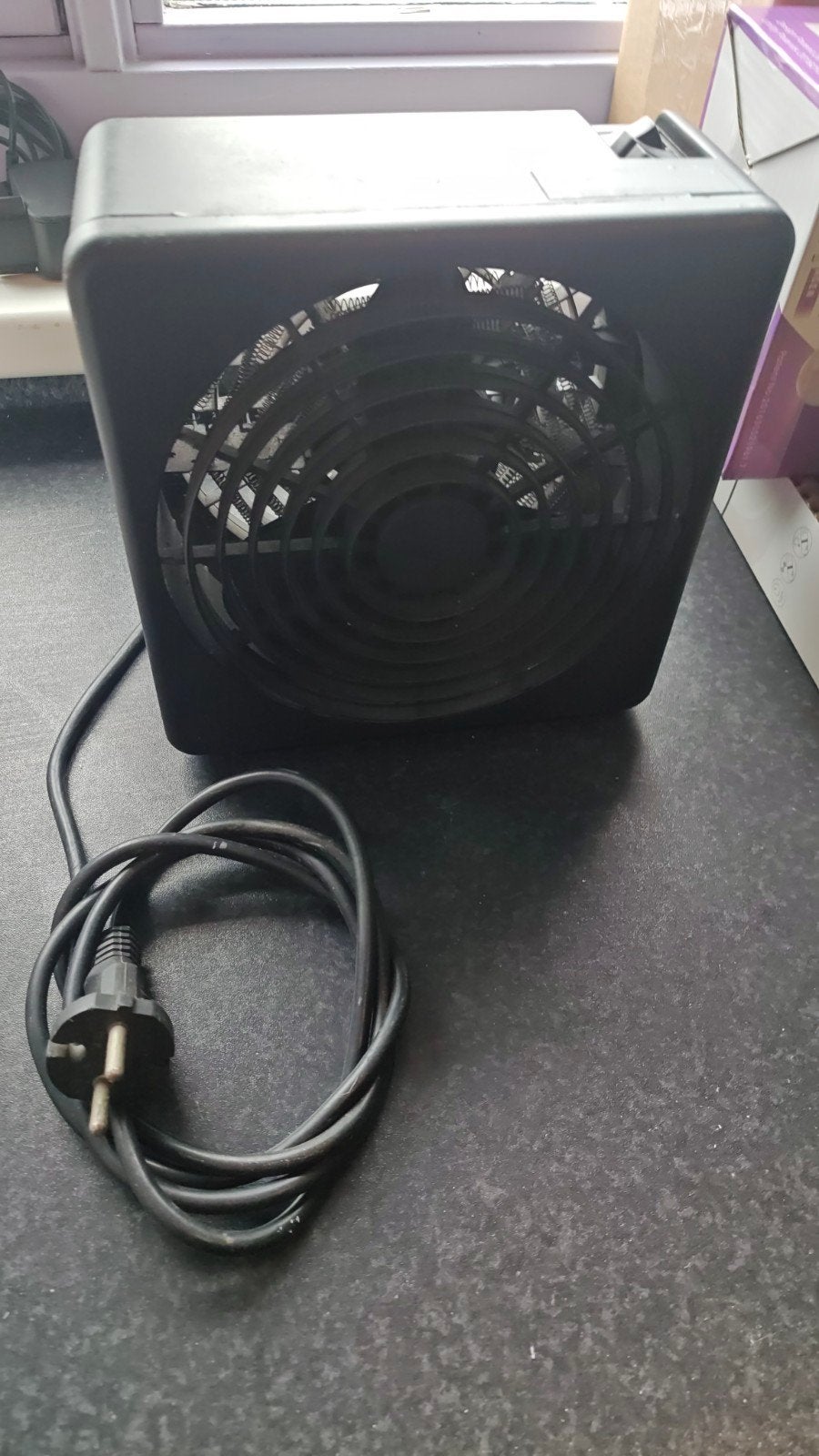 Compacte elektrische kachel/ventilator, Ophalen, Gebruikt, Overige