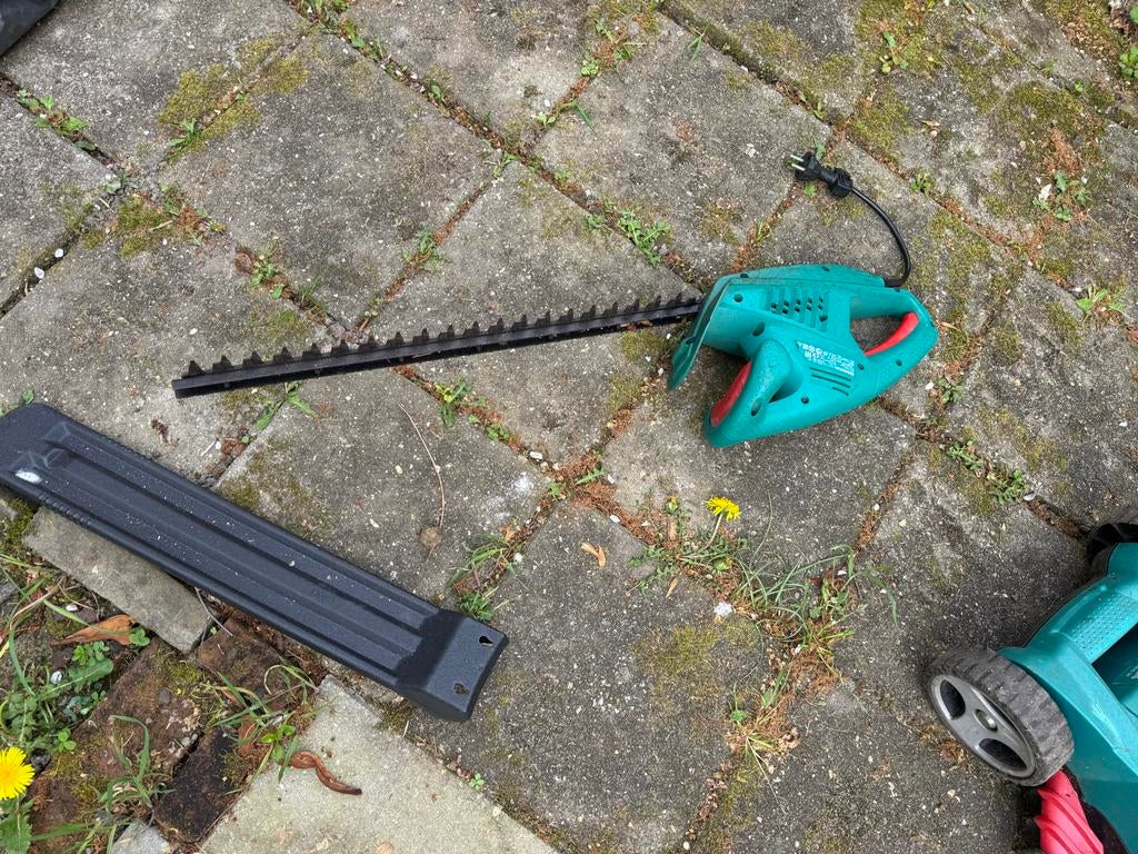 Elektrische heggenschaar Bosch - ophalen hoogvliet/ zuidland, Tuin en Terras, Ophalen of Verzenden, Gebruikt, Elektrisch