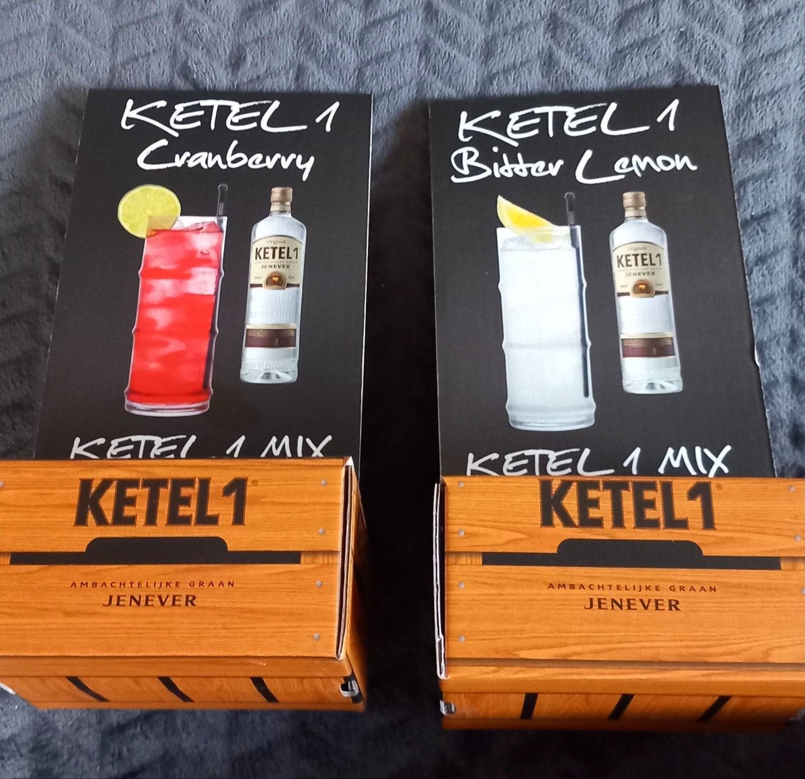 Zeldzaam Set van 2 Ketel 1 Bar Display Mancave Huisbar, Ophalen of Verzenden, Nieuw, Reclamebord