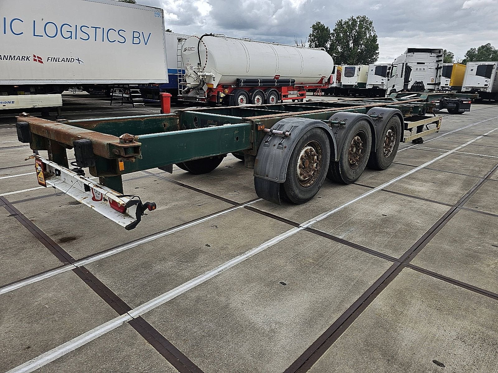 SCHMITZ SCF 24 G, Auto's, Overige kleuren, Bedrijf, Aanhangers en Opleggers, Te koop