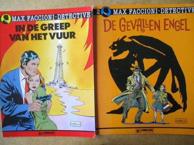 adv7931 max faccioni, Meerdere stripboeken, Ophalen, Gelezen