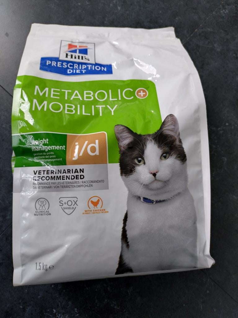 Hills Metabolic Mobility J/D - kattenvoer, Ophalen, Kat