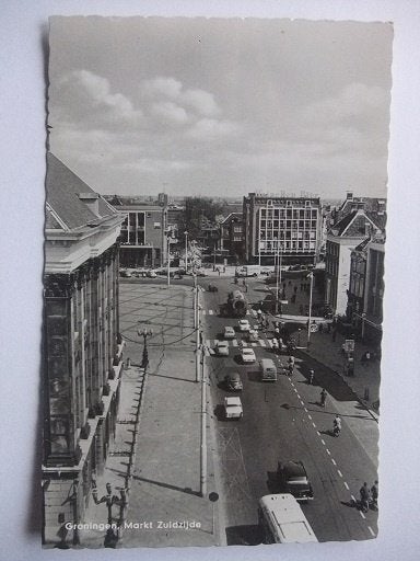 P303 Groningen - Markt Zuidzijde, Verzenden, 1960 tot 1980, Ongelopen, Groningen
