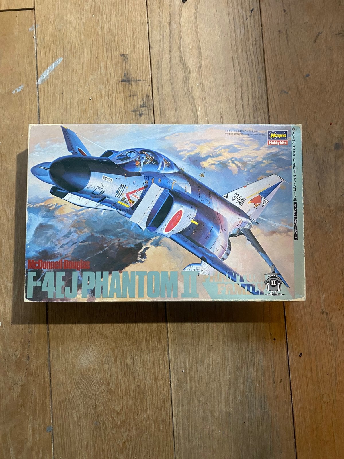 F-4ej phantom 1:48 hasegawa, Ophalen of Verzenden, Zo goed als nieuw, Groter dan 1:72, Hasegawa