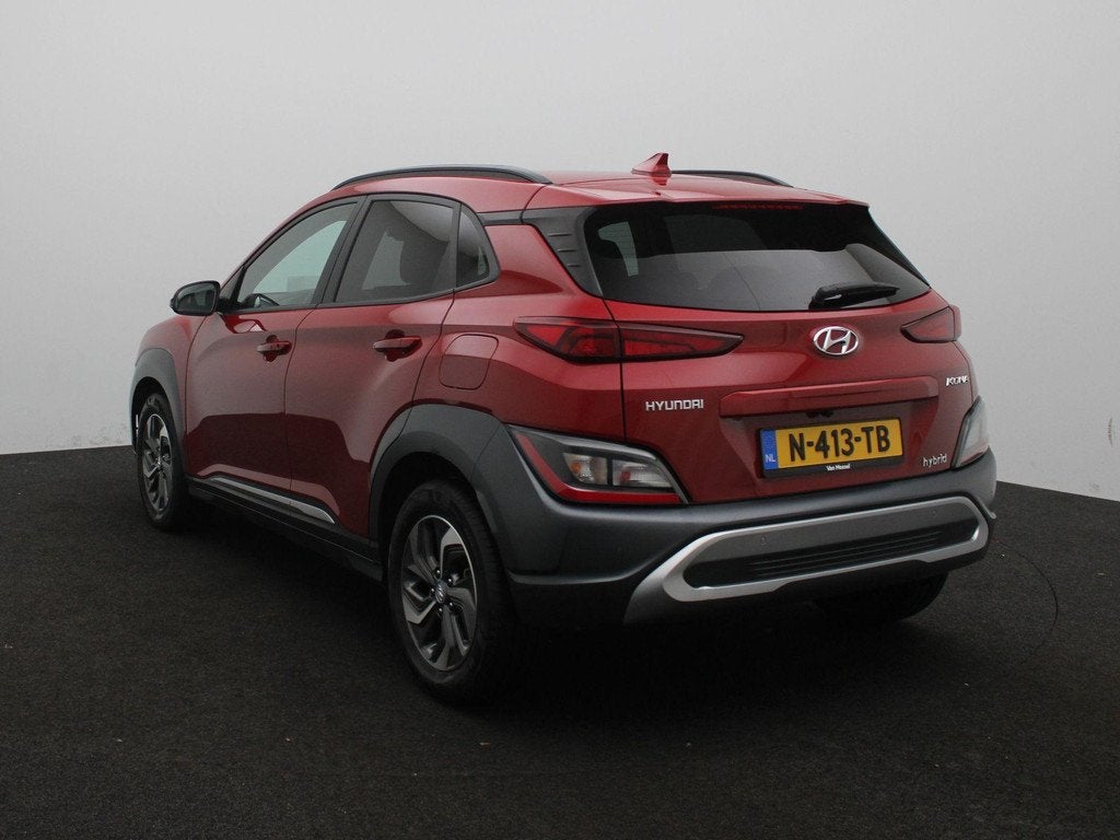 Hyundai Kona 1.6 GDI Hybrid Aut. Fashion | 1e-Eig. | Navi |, Auto's, Hyundai, 12 maanden, Stof, Gebruikt, Origineel Nederlands